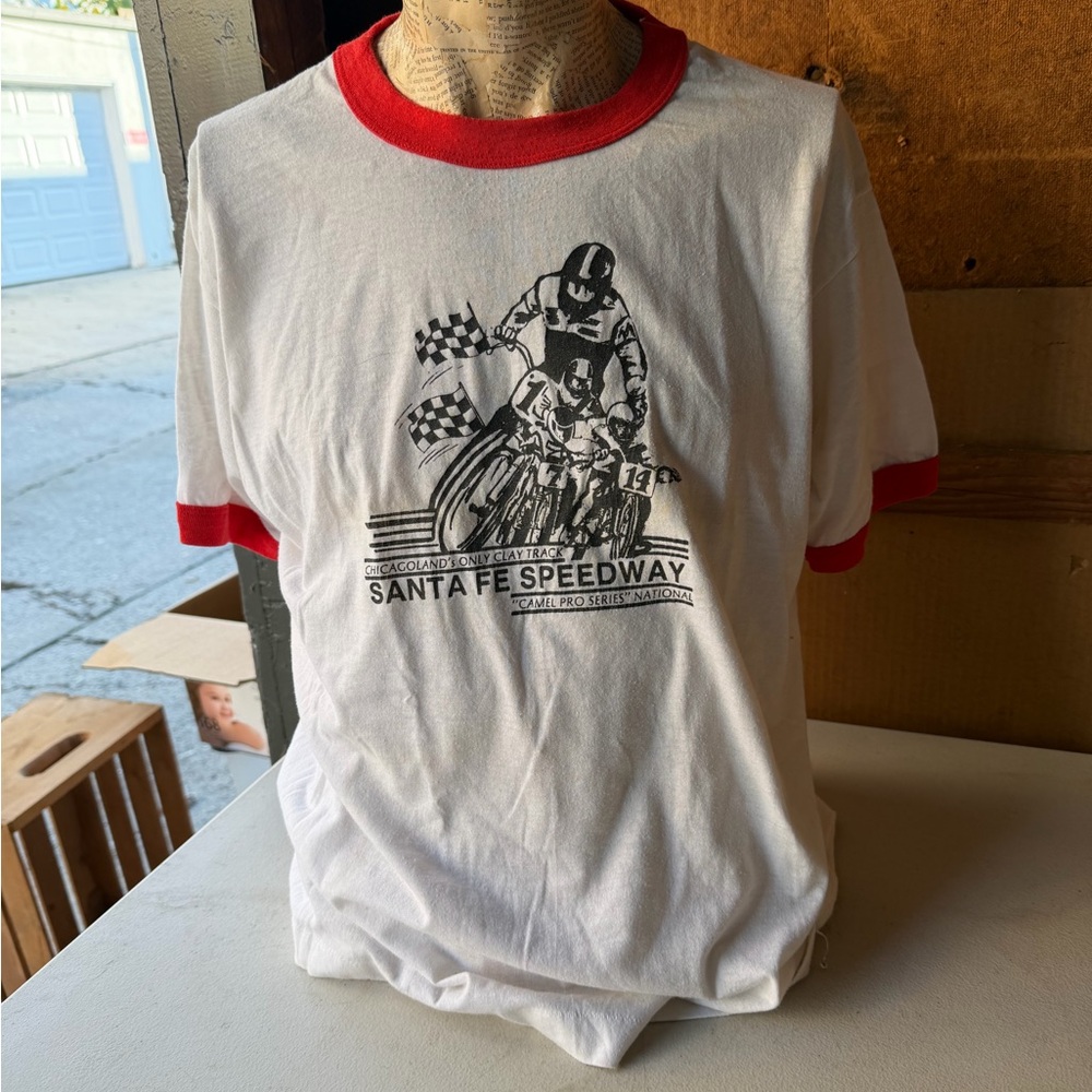 Vintage Santa Fe Speedway Flat Track T-Shirt